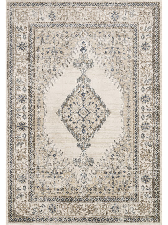 Teagan Oatmeal/Ivory 9'9" x 13'6" Rug