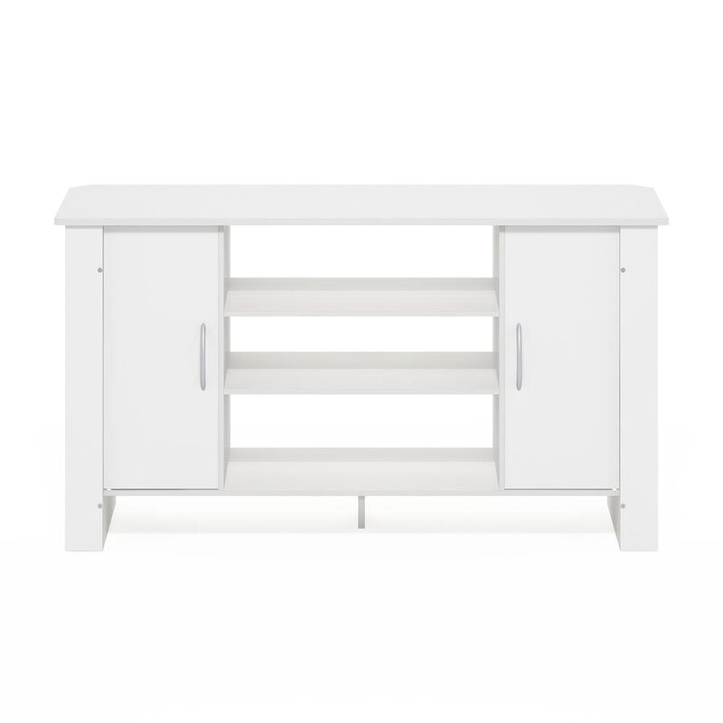 Econ TV Stand Entertainment Center, White