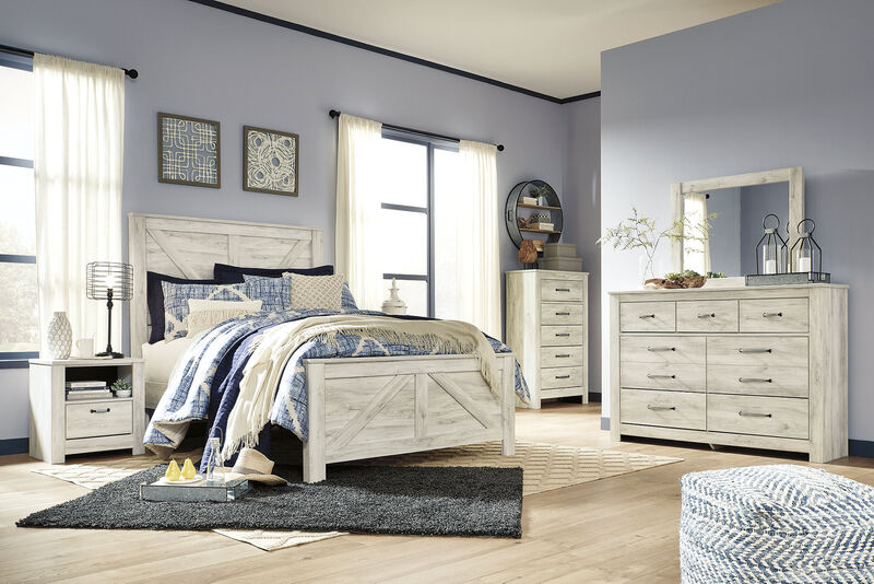 Bellaby Queen Crossbuck Panel Bed