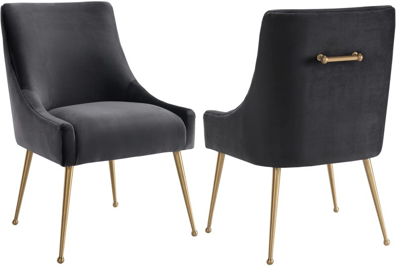 Beatrix Velvet Side Chair image number 0