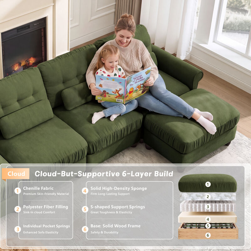Katjem L‑Shape Modular Sectional Sofa image number 3