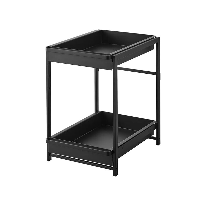 Two-Tier Pull-Out Shelf - Steel image number 0