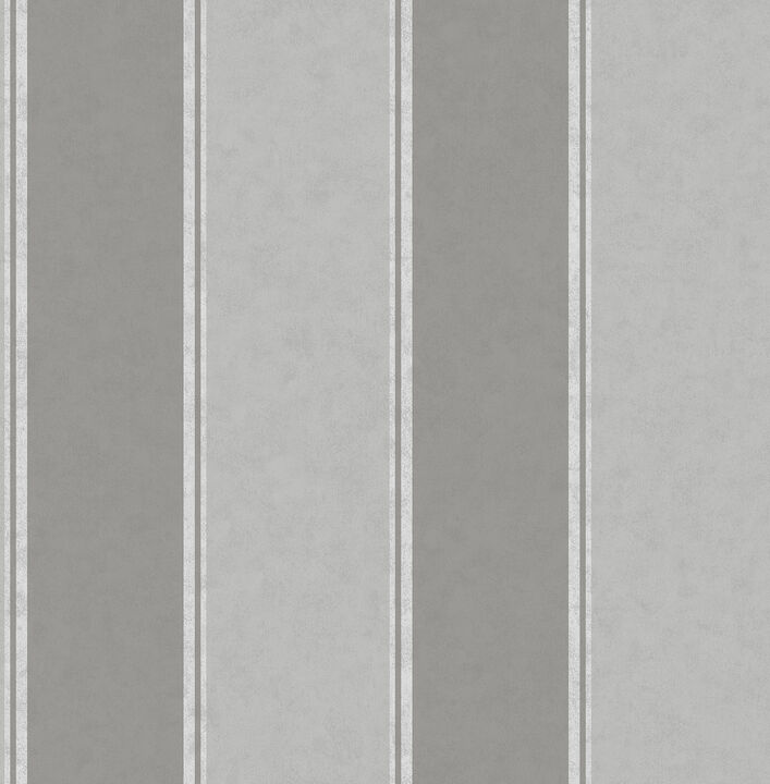 Rydia Grey Stripe Wallpaper (Set of 2)