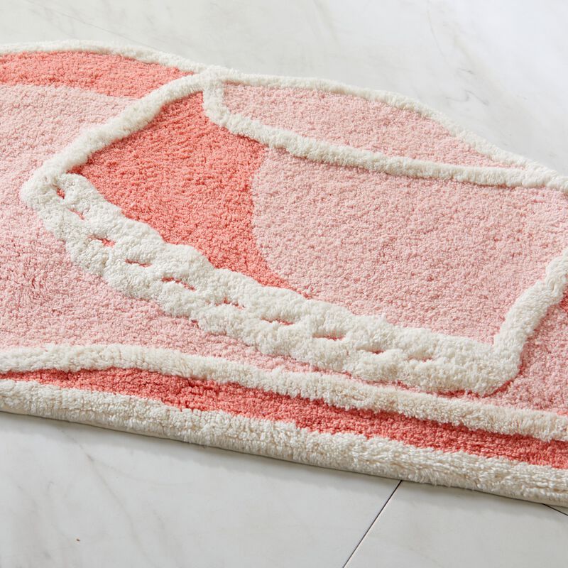 Market & Place Cotton Tufted Printed Bath Rugs