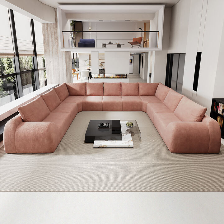 Scug Oversized U Shape Modular Sofa