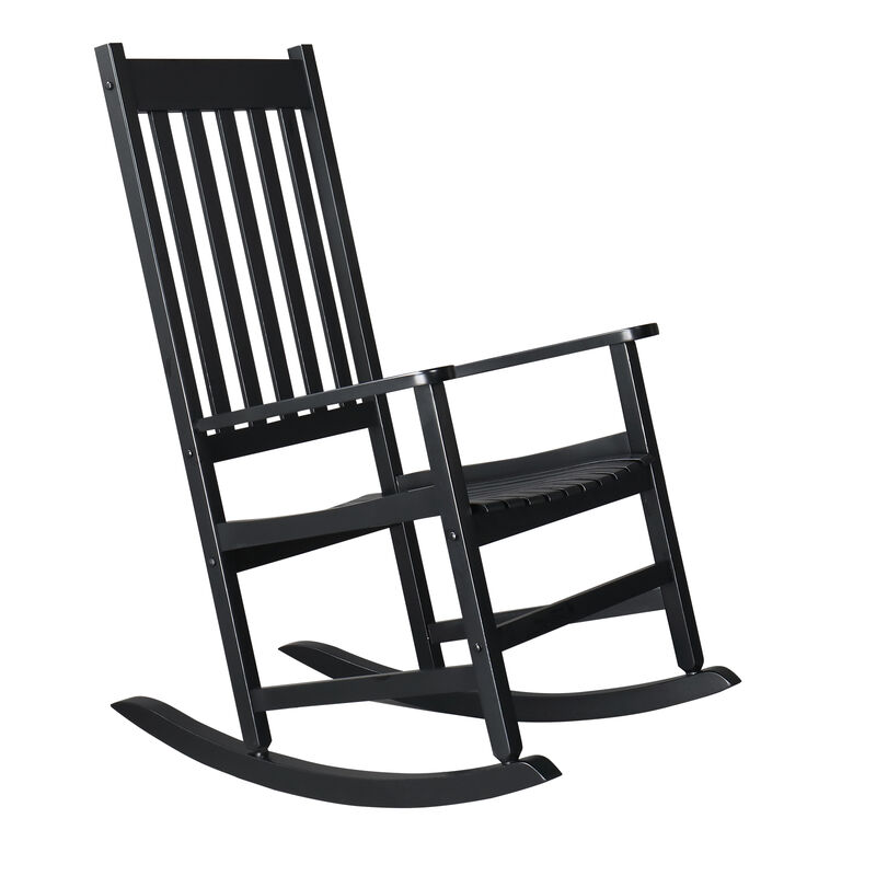 Rocking Chair Classic & Comfortable Rocker for Indoor or Outdoor Relaxation