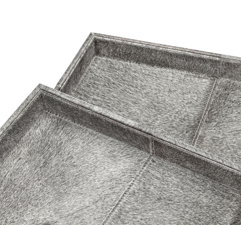 Nadine Rectangular Hide Trays