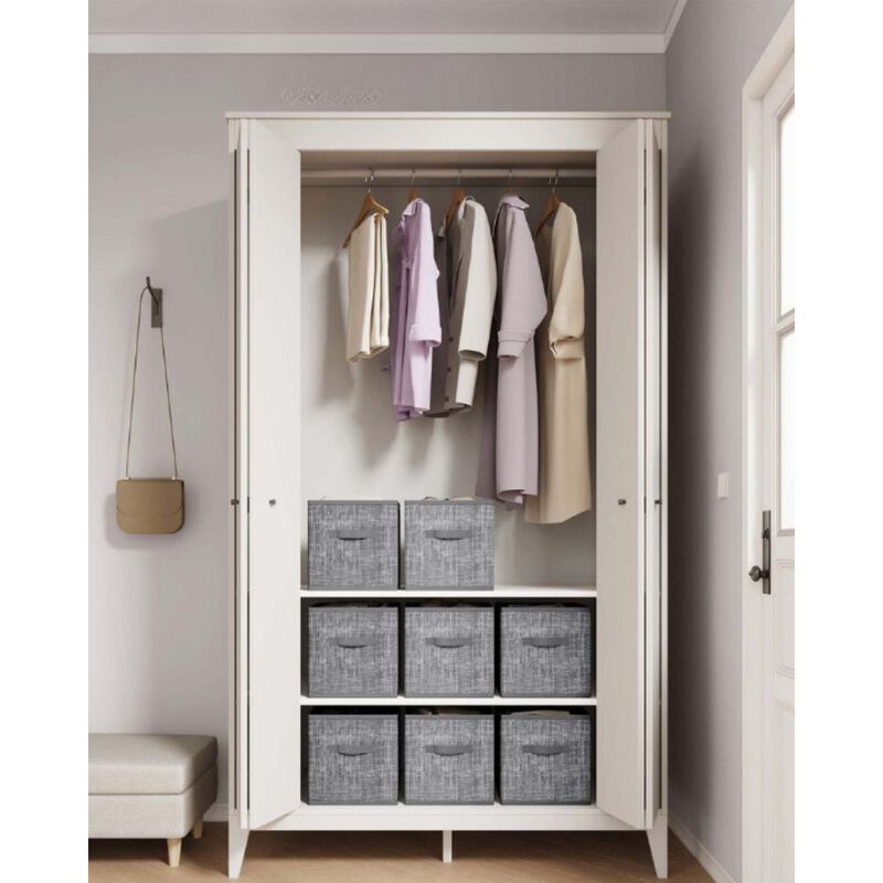 Set of 8 Storage Cubes for Efficient Organization and Stylish Home Storage Solutions image number 1