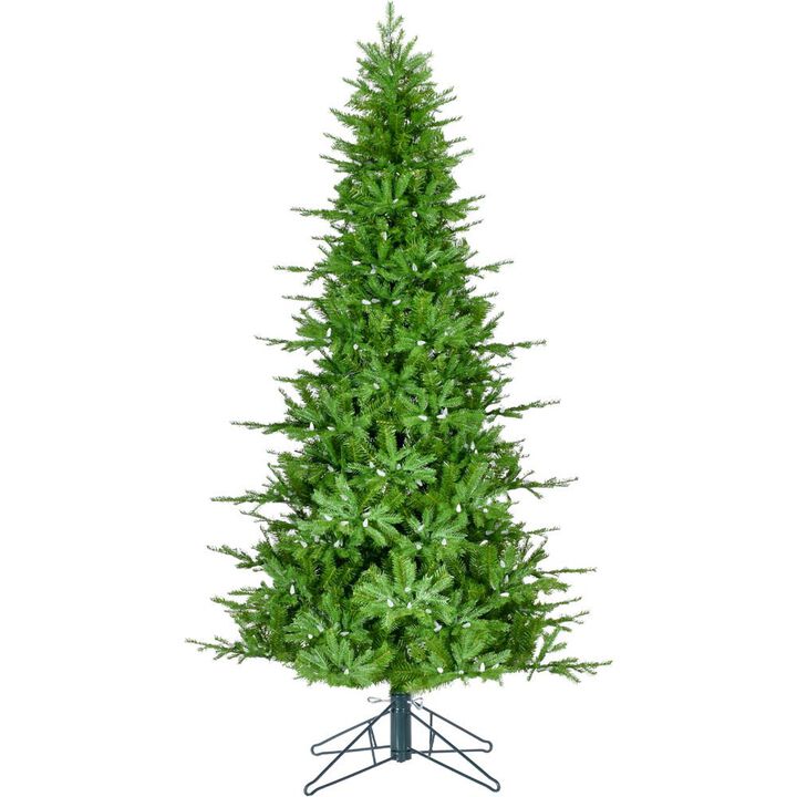 CT 6.5' Kringle Pine, PE/PVC, 8-Function C6 Multi-Color LED with Remote, EZ