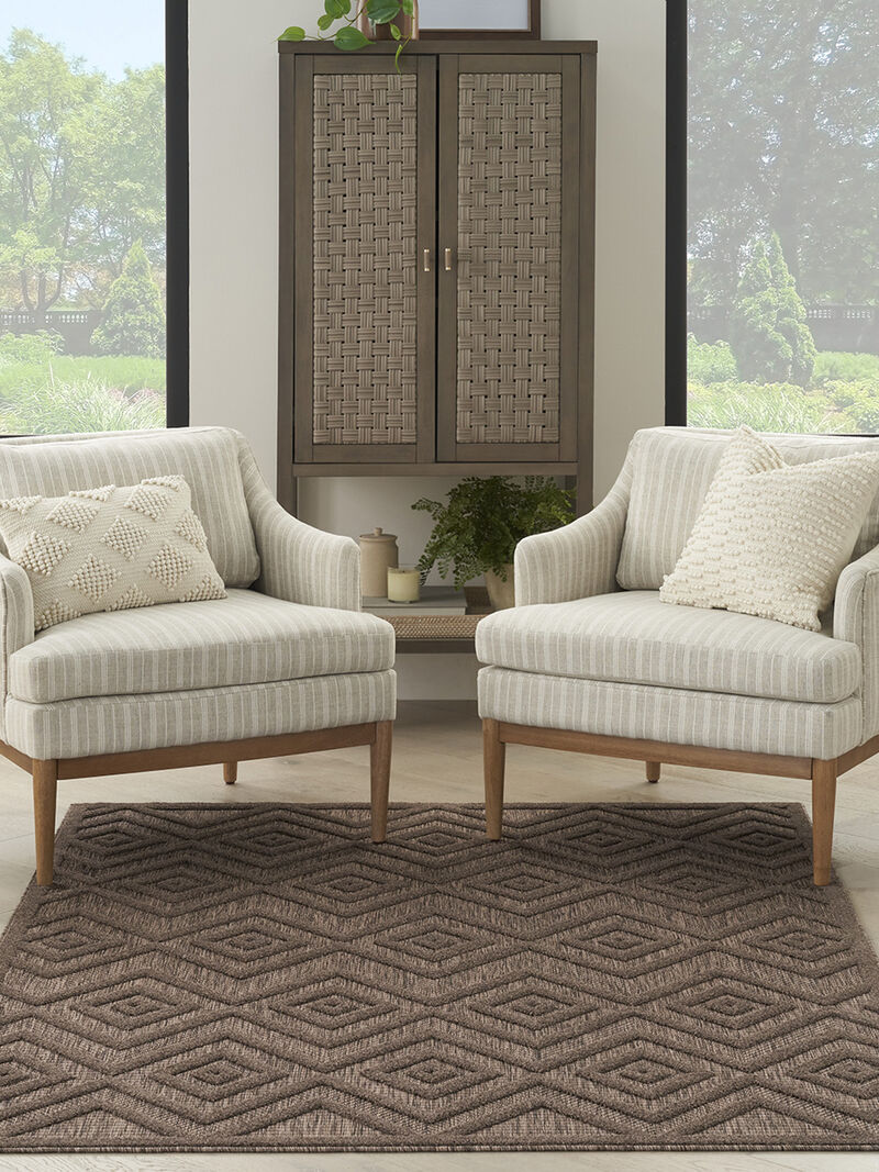 Versatile NRV01 Brown 5' x 7' Rug image number 7