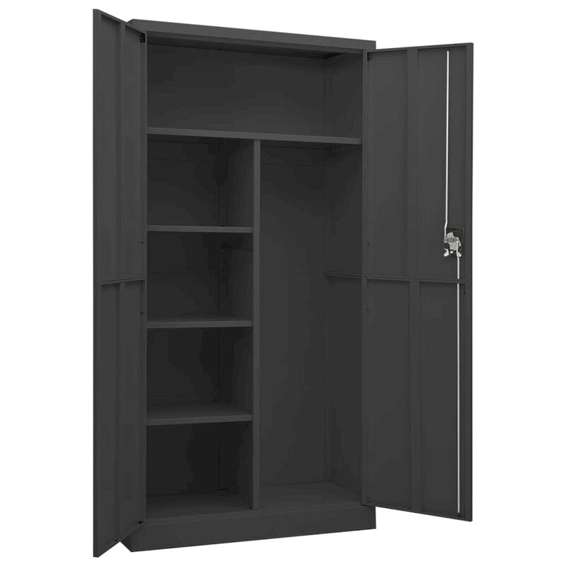 Locker Cabinet Anthracite Steel Locker Cabinet Rectangular