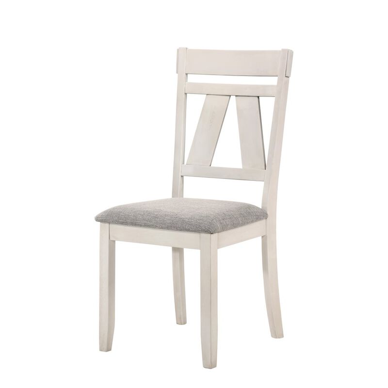 New Classic Furniture Maisie Wood Side Chair in White (Set of 6)