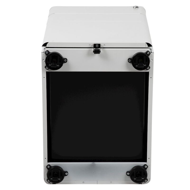 Flash Furniture 3-Drawer Mobile Locking Filing Cabinet with Anti-Tilt Mechanism, White image number 8
