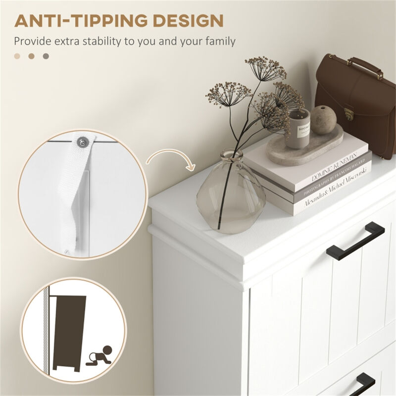 Shoe Storage Cabinet &ndash; Multi-Tier Organizer for Entryway, Bedroom, or Hallway image number 6