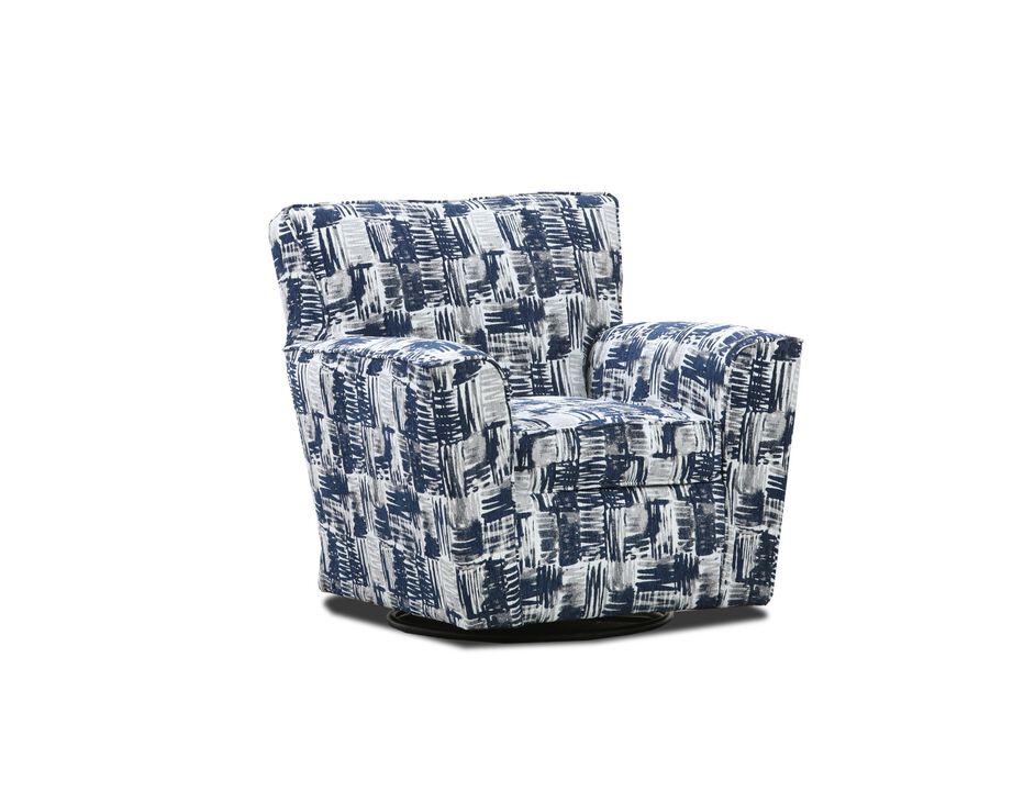 Highligh Indigo Swivel Chair