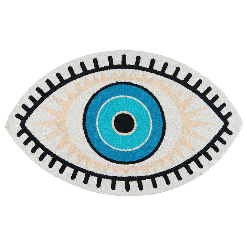 Novogratz Contemporary Rectangle Area Rug, Multi, 3' X 5'