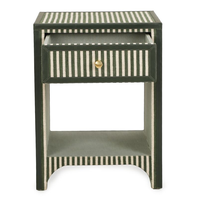 Kora Terracotta Cotton Jute Nightstand image number 3