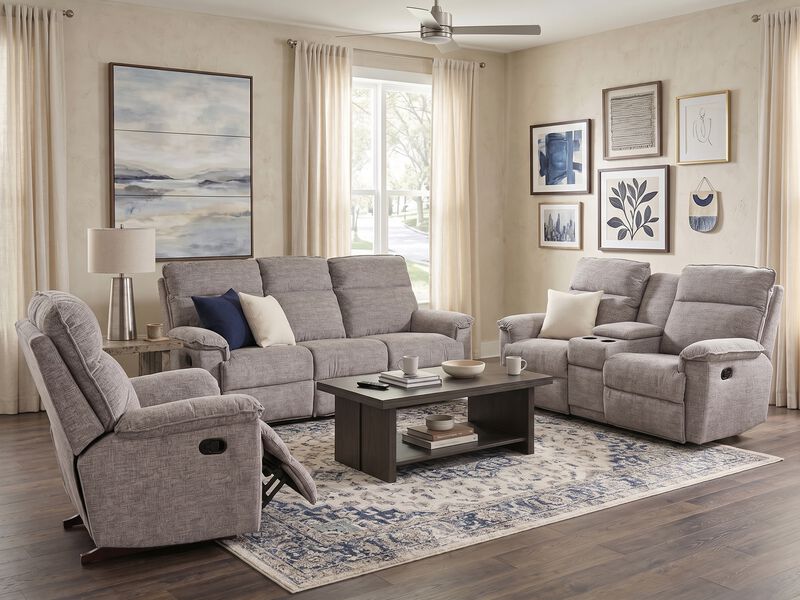 Jay Power Rocking Recliner with Adjustable Headrest image number 1