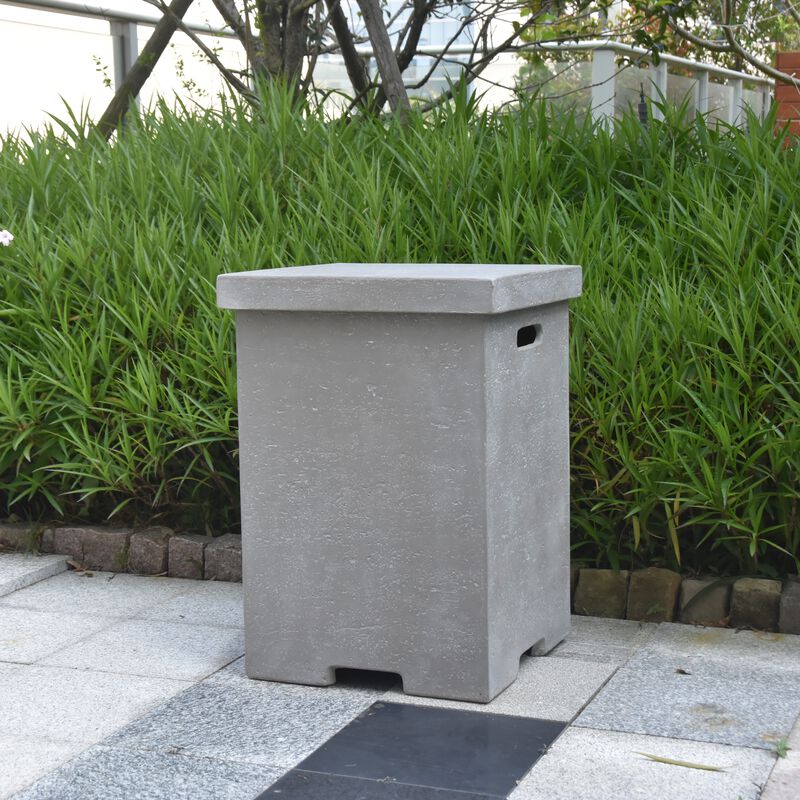 Elementi Light Grey Propane Tank Cover image number 4