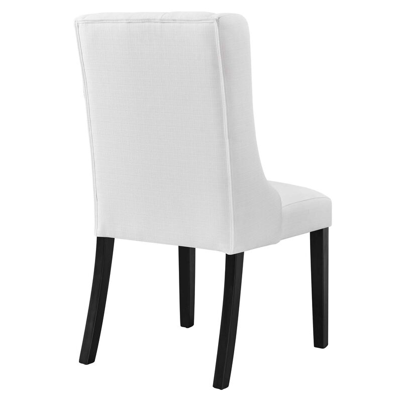Baronet Button Tufted Fabric Dining Chair image number 4