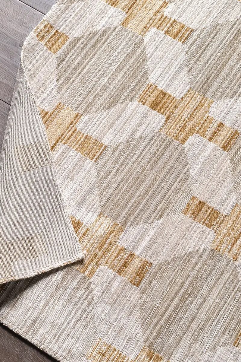 Muted Mosaic Taylen Gold 8'6" x 11'6" Rug image number 5