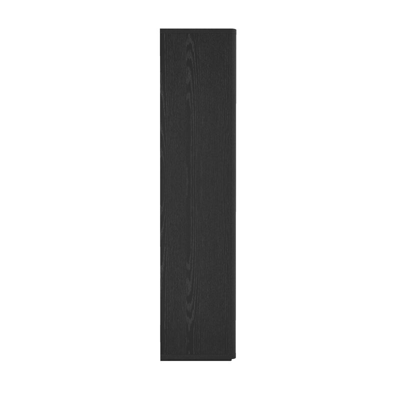 Rivington Black Bookcase Cabinet (Set of 2)
