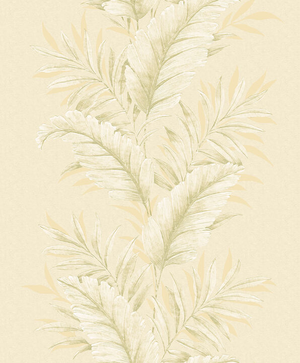 Palazzo Fern Silver Grey Wallpaper G67648