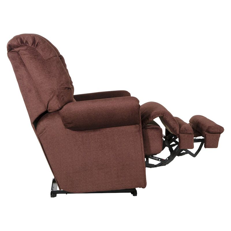 Catnapper Malone Power Lay Flat Recliner with Extended Ottoman