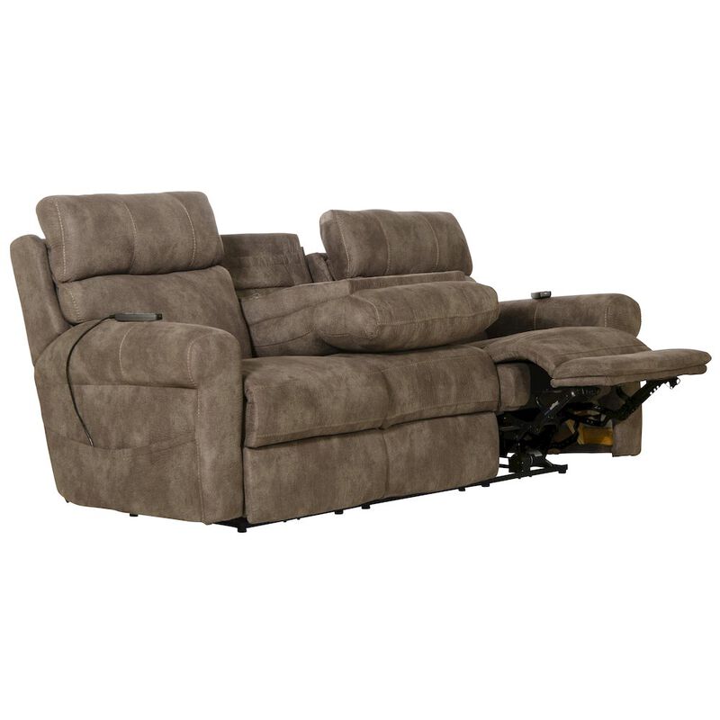 Catnapper Tranquility Power Lay Flat Recliner with Power Adjustable Headrest & Lumbar