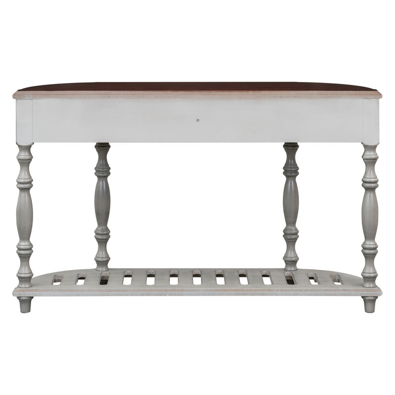 Deques Curved Console Table image number 8