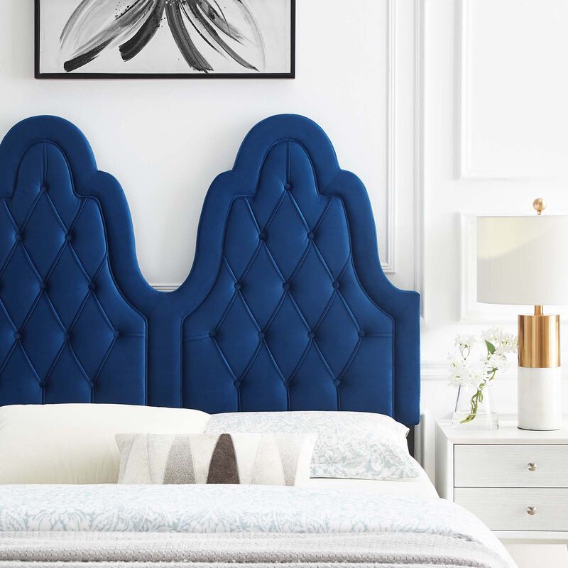 Modway - Augustine Tufted Performance Velvet Twin Headboard image number 1