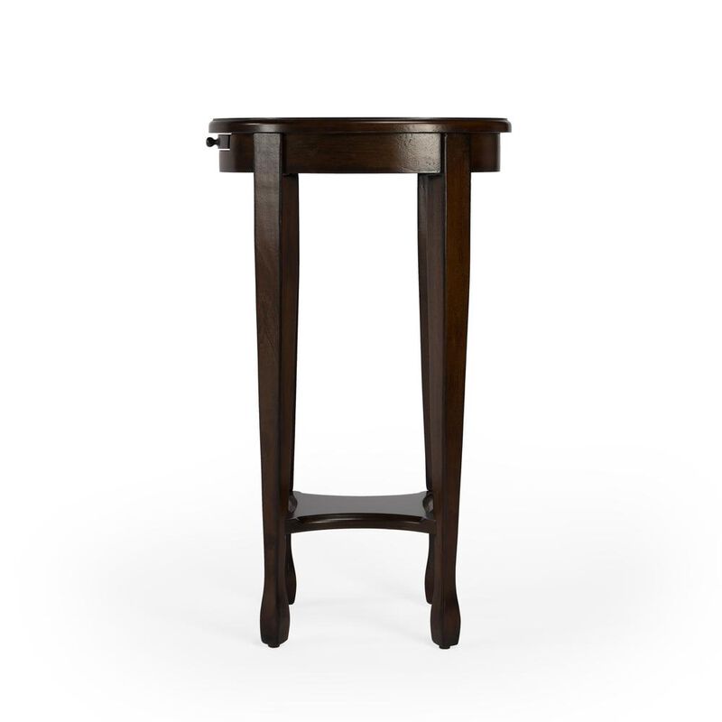 Butler Specialty Company Arielle Side Table, Dark Brown