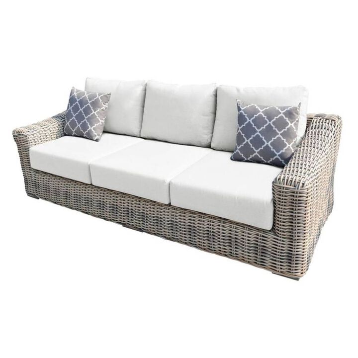 Teva Outdoor Patio Sectional Sofa with Cushions