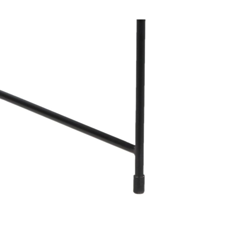 Porter Designs Hagen Black Iron Frame Accent Chair