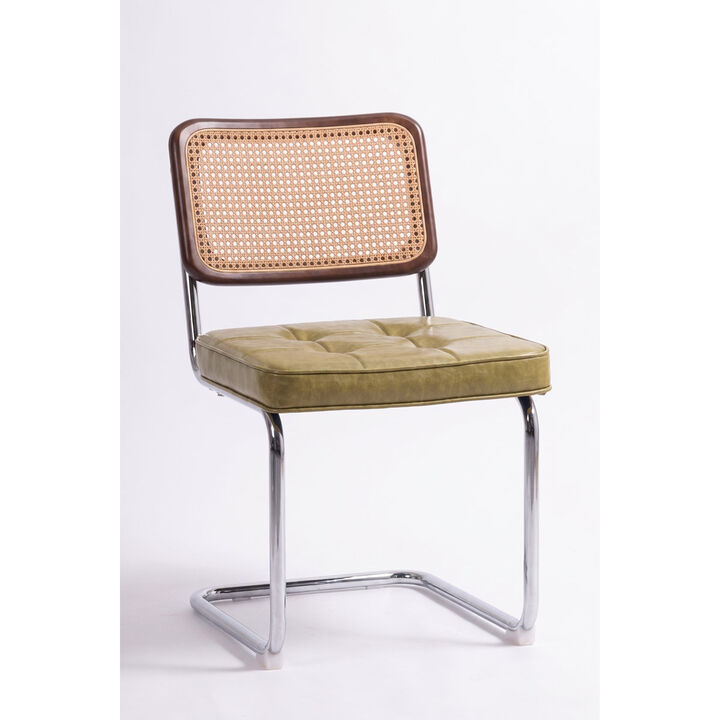 Villatoro Plaid Dining Chair 2Pc Set