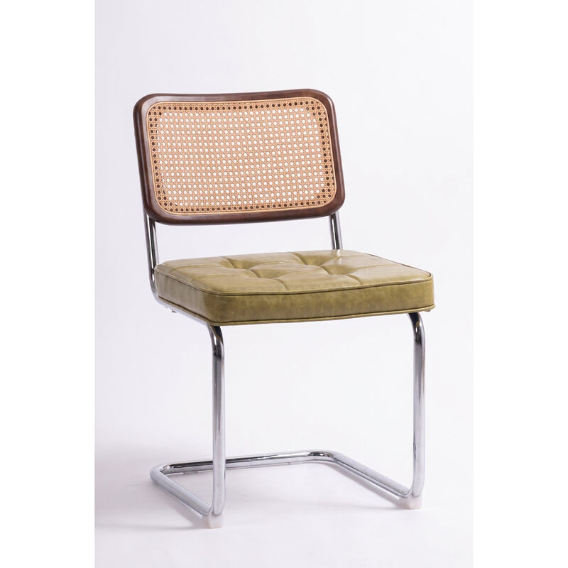 Villatoro Plaid Dining Chair 2Pc Set image number 0
