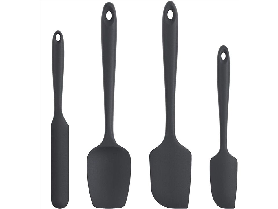 U-Taste Silicone Spatula Set with 600 Degrees Fahrenheit Heat Resistant