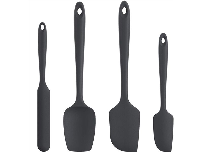 U-Taste Silicone Spatula Set with 600 Degrees Fahrenheit Heat Resistant