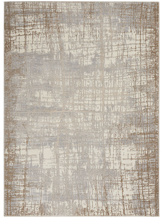 CK950 Rush CK950 Ivory/Taupe 4' x 6' Rug