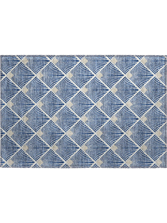 The Reserve TR9 Navy 20" x 30" Rug