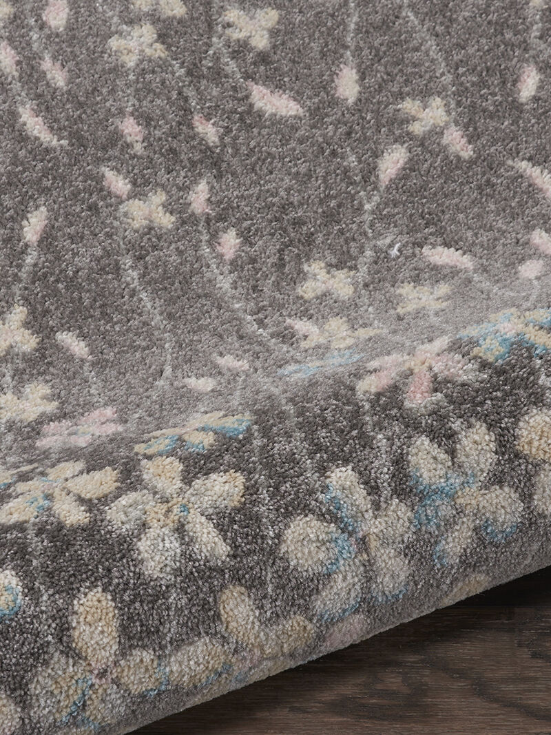 Tranquil TRA04 Gray/Beige 2' x 4' Rug image number 4