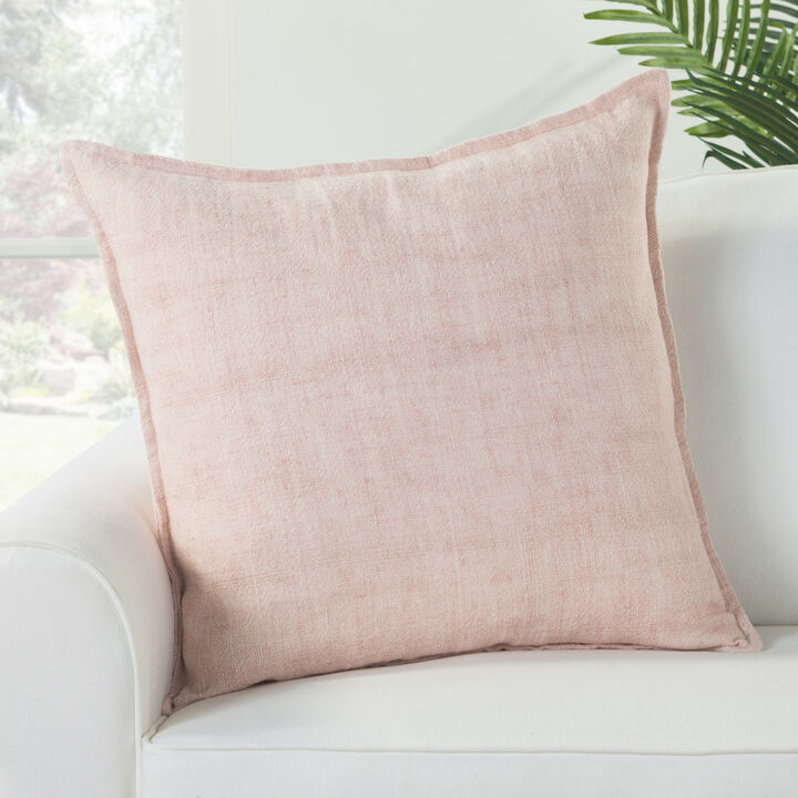 Burbank Cameo Rose 20"X20" Down Pillow