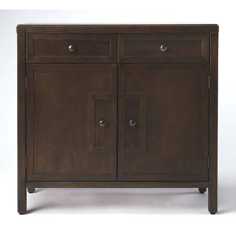 Butler Specialty Imperial Wood Accent Cabinet, Dark Brown