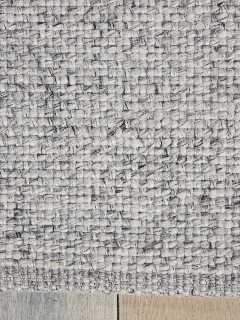 Tobiano TOB01 Silver 4' x 6' Rug