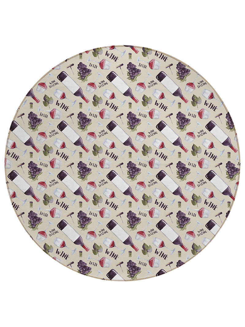 Kendall KE14 Putty 8' Rug