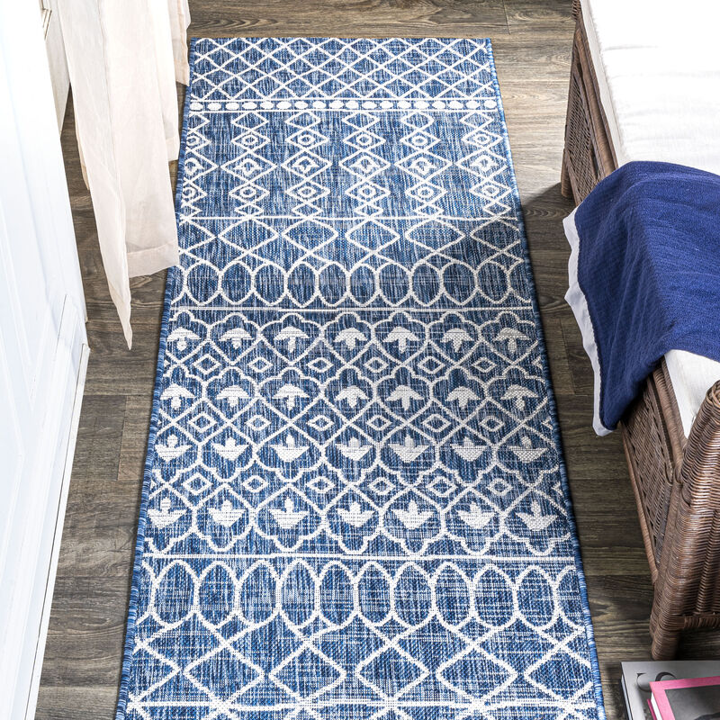 Kafel Tribal Bohemian Indoor/Outdoor Area Rug