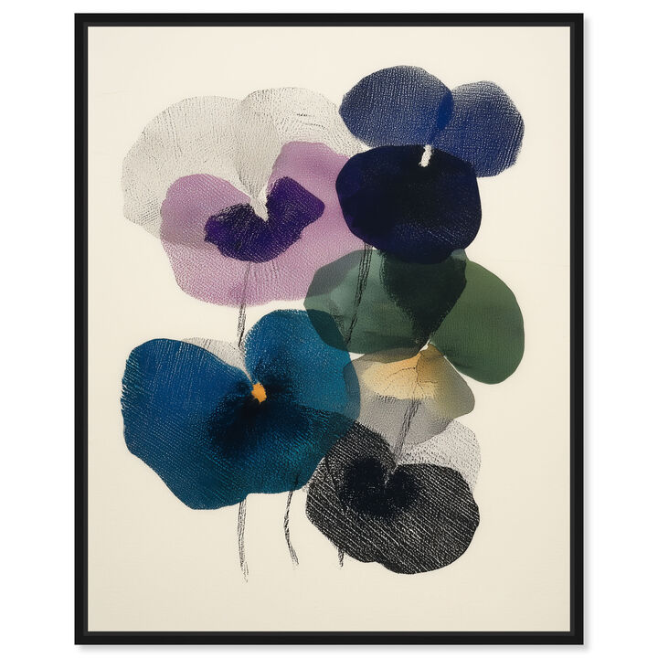 Sketchy Flora Floral and Botanical Canvas Print by Art Remedy