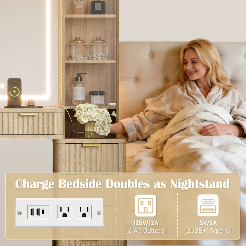 Badgog Vanity Desk image number 2