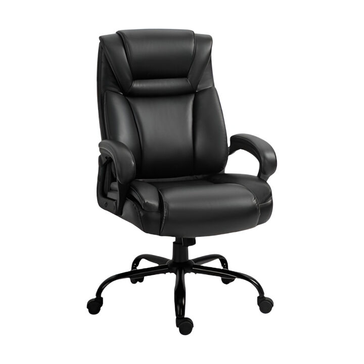Ergonomic Office Chair with Massage and Adjustable Lumbar Support for Home or Office