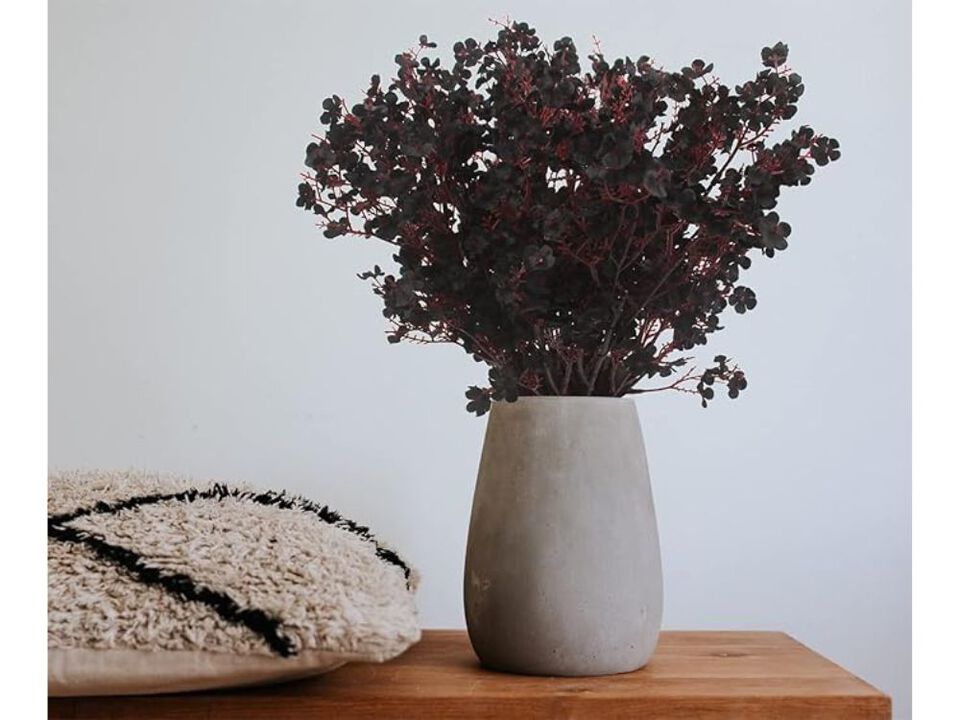 10 Piece Black Artificial Flowers Wedding Centerpiece Decor